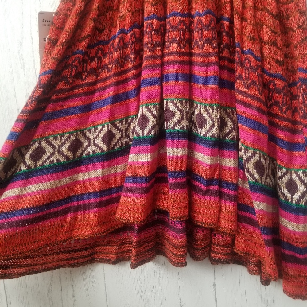 NWT Free People Rare Hearts Tunic Dress - Picture 7 of 8